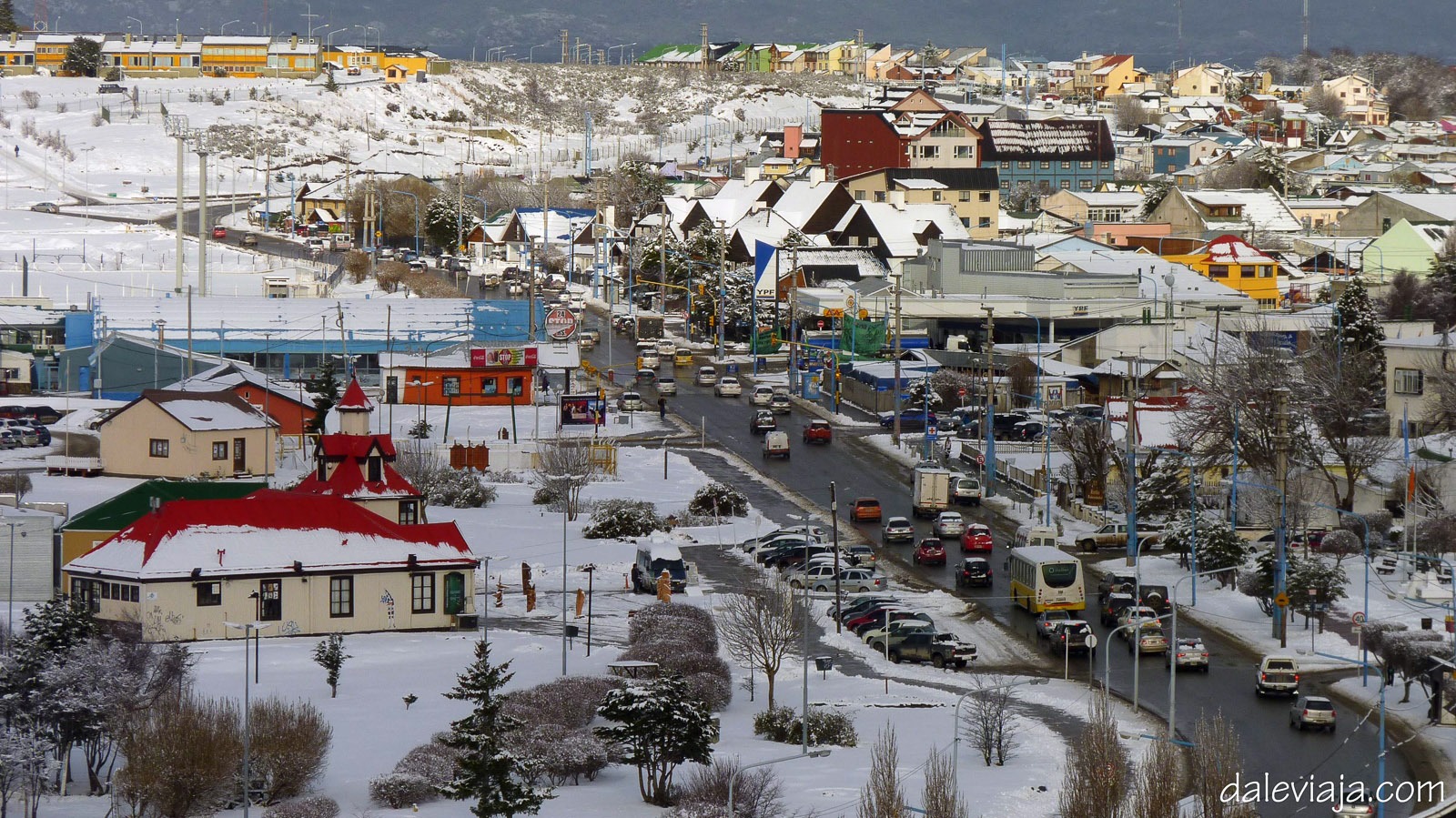 Invierno en Ushuaia: ¡Llegó la nieve!